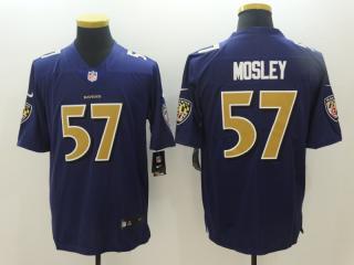 Baltimore Ravens 57 C.J. Mosley Football Jersey Legend purple