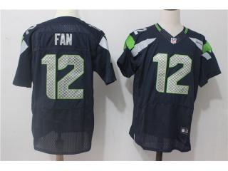 Seattle Seahawks 12 12th Fan Elite Football Jersey Navy Blue