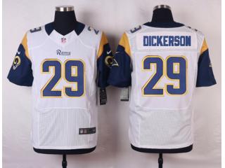 St. Louis Rams 29 Eric Dickerson Elite Football Jersey White