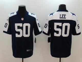 Dallas Cowboys 50 Sean Lee Football Jersey Legend Navy Blue