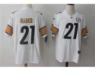 Pittsburgh Steelers 21 Joe Haden Football Jersey Legend White