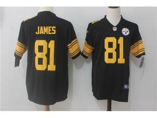 Pittsburgh Steelers 81 Jesse James Football Jersey Legend Black