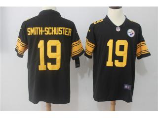 Pittsburgh Steelers 19 JuJu Smith-Schuster Football Jersey Legend Black