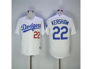 Los Angeles Dodgers 22 Clayton Kershaw Baseball Jersey BlueLos White