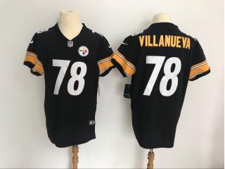 Pittsburgh Steelers 78 Alejandro Villanueva VAPOR elite Football Jersey Legend Black