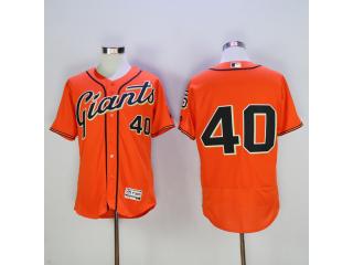 San Francisco Giants 40 Madison Bumgarner Flexbase Baseball Jersey Orange