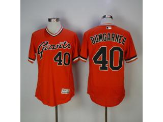 San Francisco Giants 40 Madison Bumgarner Flexbase Baseball Jersey Orange