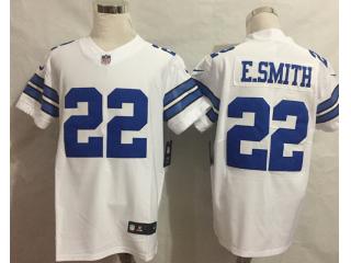 Dallas Cowboys 22 Emmitt Smith VAPOR elite Football Jersey Legend White