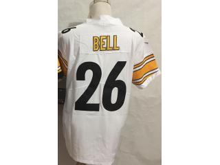 Pittsburgh Steelers 26 LeVeon Bell VAPOR elite Football Jersey Legend White