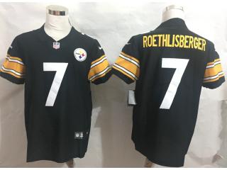 Pittsburgh Steelers 7 Ben Roethlisberger VAPOR elite Football Jersey Legend Black