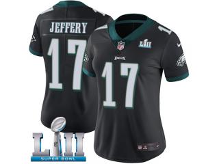 Women 2018 Pro Bowl Philadelphia Eagles 17 Alshon Jeffery Football Jersey Legend Black