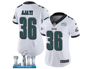 Women 2018 Pro Bowl Philadelphia Eagles 36 Jay Ajayi Football Jersey Legend White