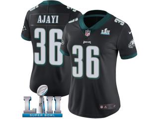 Women 2018 Pro Bowl Philadelphia Eagles 36 Jay Ajayi Football Jersey Legend Black