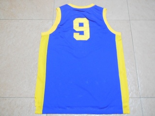 Drake Jimmy Brooks 9 Degrassi Community School Panthers Basketball Jersey Blue