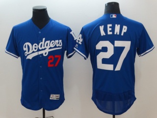 Los Angeles Dodgers #27 Matt Kemp Flexbase Jersey Blue