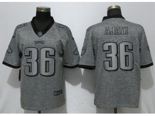 Philadelphia Eagles 36 Jay Ajay Limited Football Jersey Gridiron Gray