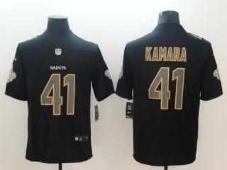 New Orleans Saints #41 Alvin Kamara Impact Vapor Untouchable Limited Jersey Black