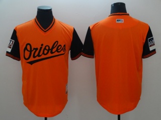 Baltimore Orioles Blank 2018 Players Weekend Jersey Orange