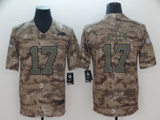 Buffalo Bills #17 Josh Allen Salute to Service Limited Jersey Camo