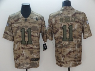 New England Patriots #11 Julian Edelman Salute to Service Limited Jersey Camo