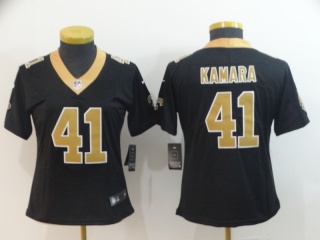 Womens New Orleans Saints #41 Alvin Kamara Vapor Untouchable Limited Jersey Black