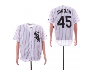 Chicago White Sox 45 Michael Jordan Cool Base Baseball Jersey