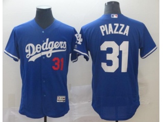 Los Angeles Dodgers #31 Mike Piazza Flexbase Jersey Blue