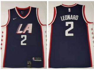 Nike Los Angeles Clippers #2 Kawhi Leonard Swingman Jersey Blue City