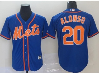 New York Mets #20 Pete Alonso Cool Base Jersey Blue