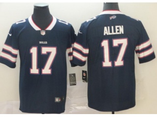 Buffalo Bills #17 Josh Allen Inverted Legende Limited Jersey Blue