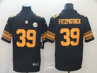 Pittsburgh Steelers 39 Minkah Fitzpatrick Color Rush Limited Jersey Black