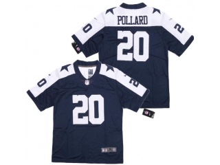 Dallas Cowboys #20 Tony Pollard Thanksgiving Mens Vapor Untouchable Limited Jersey Blue