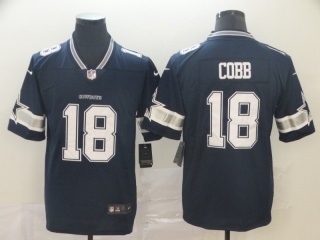 Dallas Cowboys 18 Randall Cobb Vapor  Limited Jersey Blue