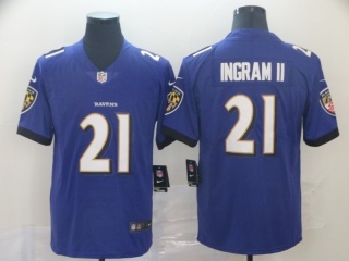 Baltimore Ravens 21 Mark Ingram II Vapor Limited Jersey Purple