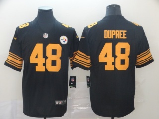 Pittsburgh Steelers 48 Bud Dupree Color Rush Limited Jersey Black