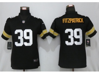 Womens Pittsburgh Steelers 39 Minkah Fitzpatrick Vapor Limited Jersey Black New Style 