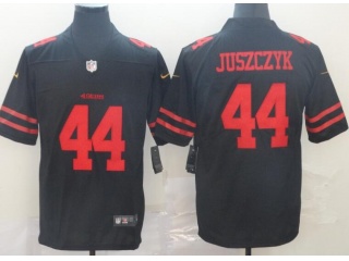 San Francisco 49ers#44 Kyle Juszczyk Vapor Limited Jersey Black 