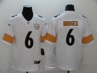 Pittsburgh Steelers 6 Devlin Hodges Vapor Limited Jersey White