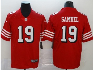 San Francisco 49ers #19 Deebo Samuel Color Rush Limited Jersey Red