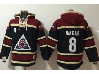 Colorado Avalanche #8 Cale Makar Hoodie Blue