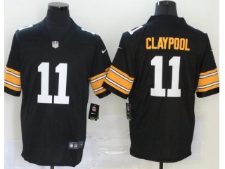 Pittsburgh Steelers #11 Chase Claypool Limited Football Jersey Black