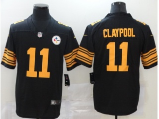 Pittsburgh Steelers #11 Chase Claypool Color Rush Limited Football Jersey Black