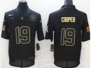 Dallas Cowboys #19 Amari Cooper Salute to Service Limited Jersey Black