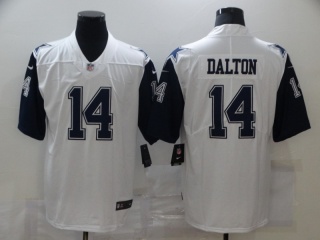 Dallas Cowboys #14 Andy Dalton Color Rush Limited Jersey White