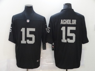 Oakland Raiders #15 Nelson Agholor Limited Jersey Black 