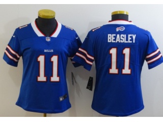 Woman Buffalo Bills #11 Cole Beasley Limited Jersey Blue