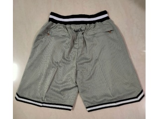 Brooklyn Nets Just Don Shorts Grey BKLYN