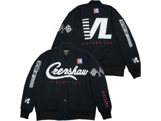 Crenshaw Tutorial Nipsey Hussle Satin Jacket Black