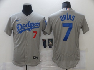 Nike Los Angeles Dodgers #7 Julio Urias Flexbase Jersey Black 