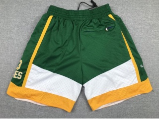 Irish #23 Lebron James Just Don Shorts Green 